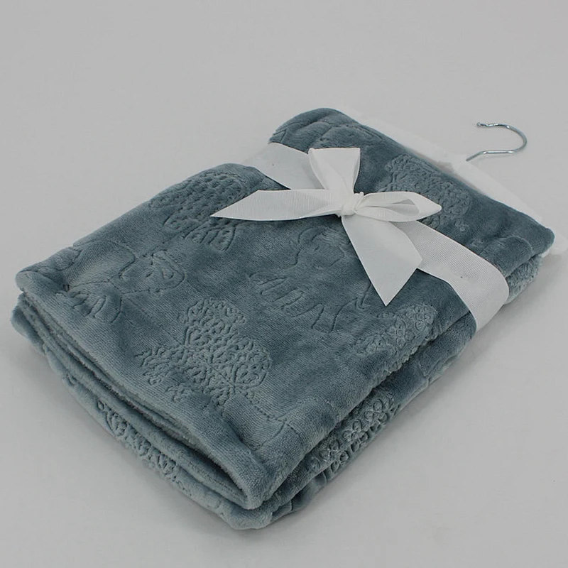 3D Elephant Baby Blanket